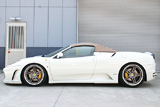 F430spider NOVITEC Rosso aerodynamics