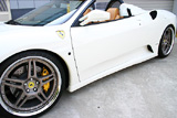 F430spider NOVITEC Rosso aerodynamics