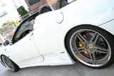 F430spider NOVITEC Rosso aerodynamics