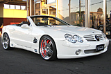 SL500Lorinser aerodynamics