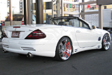 SL500Lorinser aerodynamics