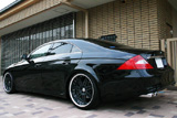 CLS500 Brabus aerodynamics