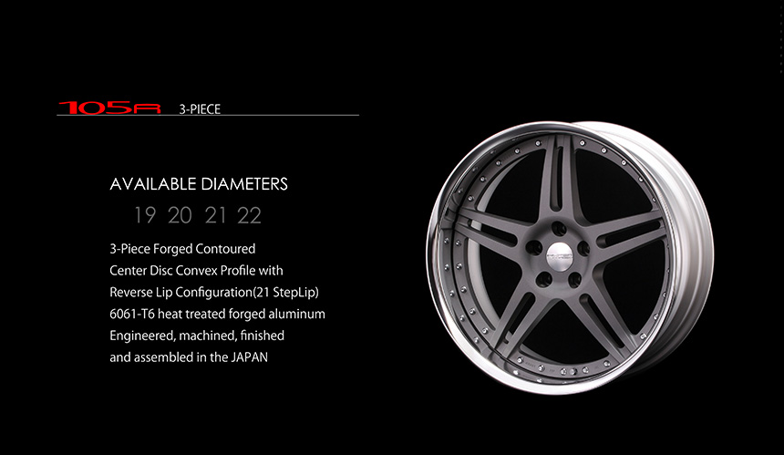 HF105R | Hyper forged wheels official site