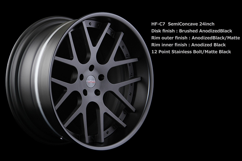 希少 3ピース鍛造】ハイパーフォージド HF-C7 22in 9.5J±0 11J-3